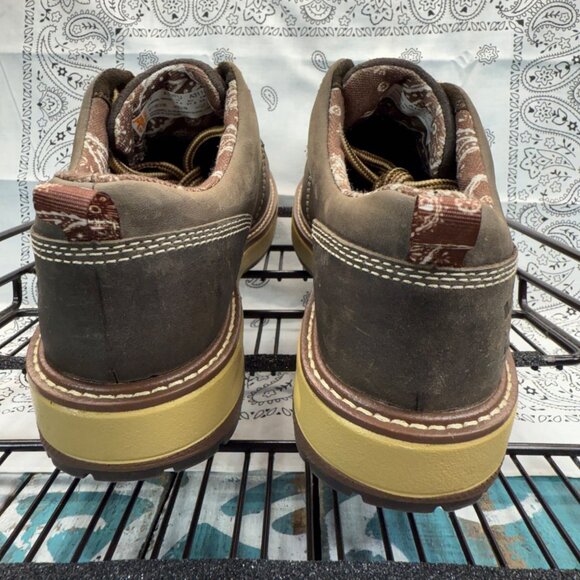 TIMBERLAND PRO A3116 Women's Brown Steel Toe Leather Shoes Size 7 Worn 1X - Picture 6 of 11